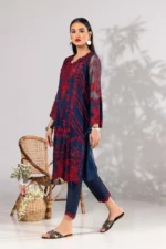 Poly Net Embroidered Shirt And Trouser - Image 2