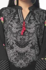 2 Piece Unstitched Printed Cotail Suit - Image 2