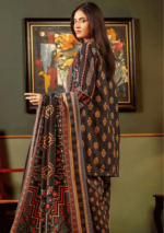 Popular Style Printed Khaddar Suits Unstitched 3 Piece AT01 Women Collection - Image 2