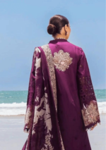 Luxury Embroidered Lawn Dress AT012 - Image 2